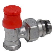 Клапан термостатический Giacomini угловой НР и преднастройкой 1/2" x 16, R411PX233