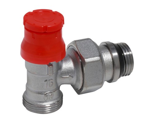 Клапан термостатический Giacomini угловой НР и преднастройкой 1/2" x 16, R411PX233