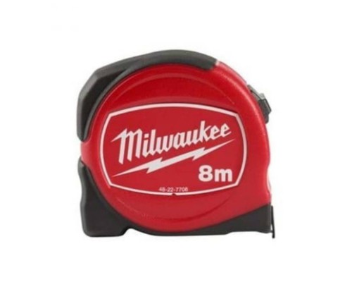 Рулетка Milwaukee SLIM 8м / ширна 25мм Рулетка Milwaukee SLIM 8м / ширна 25мм