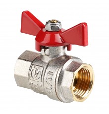 Кран шар. Valtec VT.217.N.04 BASE ВВ 1/2" бабочка