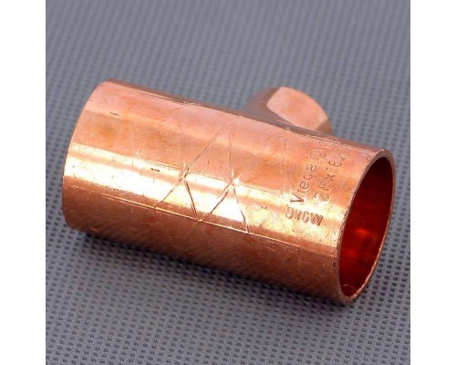 Тройник пайка VIEGA 28х18х28