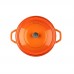 Неглубокая кастрюля HS Y KT 28 ORANGE