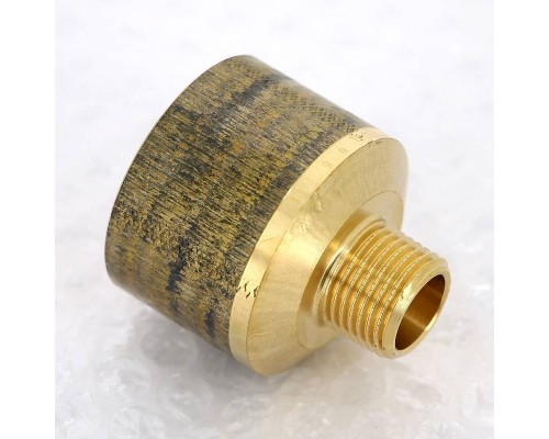 Переходник круглый НВ Viega 1/2"х1"1/4 бронза