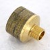 Переходник круглый НВ Viega 1/2"х1"1/4 бронза
