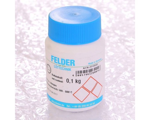 Флюс для твердых припоев Cu-Rosil® FELDER 100г