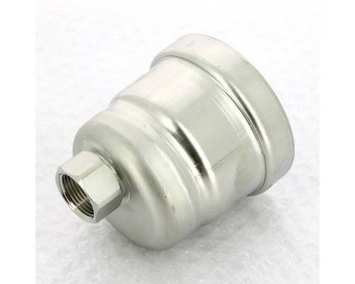 Заглушка Sanpress Inox XL VIEGA 76x3/4" нерж.сталь с отверстием, внутренняя резьба Заглушка Sanpress Inox XL VIEGA 76x3/4" нерж.сталь с отверстием, внутренняя резьба