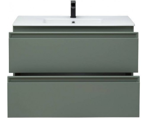 Allen Brau Eclipse Тумба под раковину 100 см, цвет: зеленый/серый 1.E1003.CGM