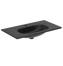 Умывальник меб TESI 80 1/отв черн б/к Ideal Standard T3509V3