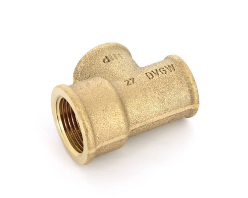 Тройник В бронза VIEGA 3/4"x1/2"x1/2"