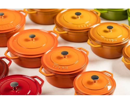 Неглубокая кастрюля HS Y KT 28 ORANGE