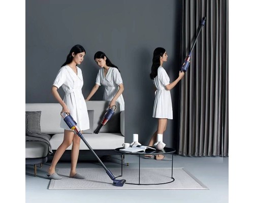 Вертикальный пылесос Deerma Vacuum Cleaner VC20 Pro Blue Вертикальный пылесос Deerma Vacuum Cleaner VC20 Pro Blue