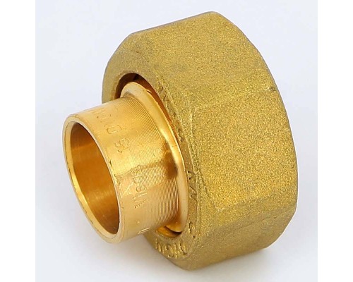 Вставка с накидной гайкой пайка-В с плоской прокладкой VIEGA 15х3/4"