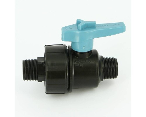 Кран НН Unidelta 3/4" для труб ПНД полипропилен PP-B