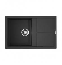 Omoikiri Sumi 79-BL Кухонная мойка Tetogranit 79x50 см, цвет: черный 4993662