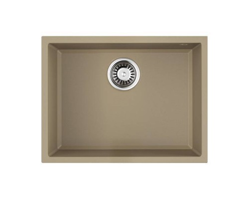Omoikiri Tedori 54-U-CH Кухонная мойка Tetogranit 55x42 см, цвет: шампань 4993993