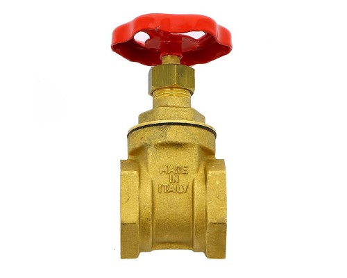 Задвижка клиновидная ВВ латунная PN10 ITAP 1"