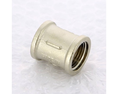 Муфта В никелированная UNI-FITT 1/2" Муфта В никелированная UNI-FITT 1/2"