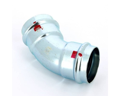 Угол пресс 45 град. оцинкованная сталь Prestabo VIEGA 54