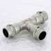 Тройник пресс нержавеющая сталь Sanpress Inox VIEGA 15