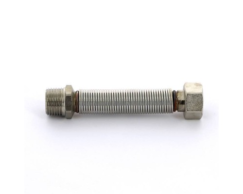 Подводка для воды НВ Flexorapid из нержавеющей стали EMMETI 1/2" 10-19.5см