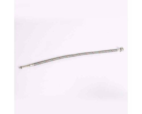 Гибкая подводка для смесителя UNI-FITT МL10х1 - 1/2" 50 см оплетка из нержавеющей стали Гибкая подводка для смесителя UNI-FITT МL10х1 - 1/2" 50 см оплетка из нержавеющей стали