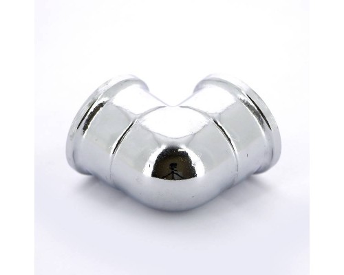 Угол В хромированный TIEMME 1/2"