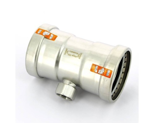 Тройник пресс-В нержавеющая сталь Sanpress Inox VIEGA 76х3/4"х76