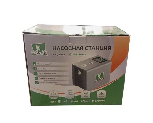 Насосная станция Pumpman с частотным управлением BOX4-30