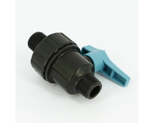 Кран НН Unidelta 3/4" для труб ПНД полипропилен PP-B