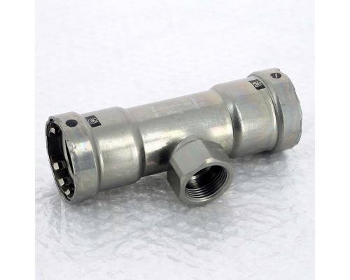 Тройник пресс-В оцинкованная сталь Megapress VIEGA 1"1/2x1"x1"1/2