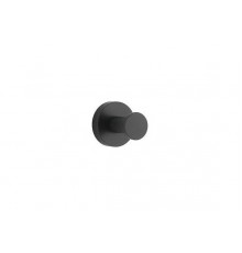 Boheme Uno Крючок для ванной настенный, цвет: черный 10976-B