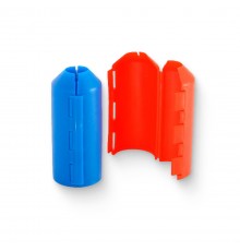 Втулка защитная разборная на теплоизоляцию для труб 16-20 мм, синяя