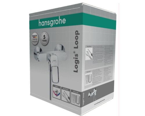 Смеситель для душа HansGrohe HG Logis Loop ВМ хром