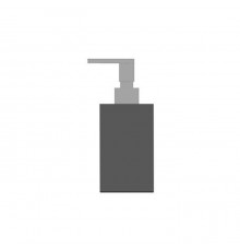 Дозатор для жидкого мыла, Bertocci, Fly, шв 70-170, цвет-черный/хром