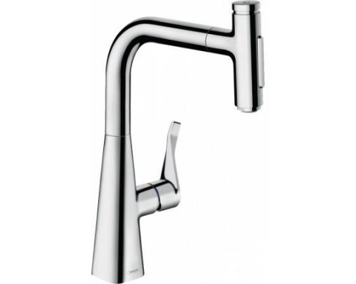 Смеситель для кухни, Hansgrohe, Metris Select M71, цвет-хром