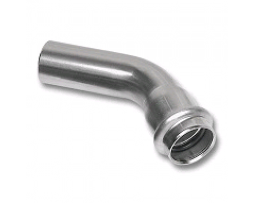 Отвод, Sanha, NiroPress 316L, 45°, 88,9 ВПр-НПр, 9040.3