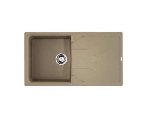 Omoikiri Yasugata 100-CH Кухонная мойка Tetogranit 100x50 см, цвет: шампань 4993849