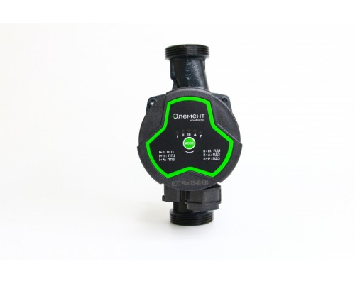 Циркуляционный насос ECO Plus 25-40 180 (с комплектом гаек)
