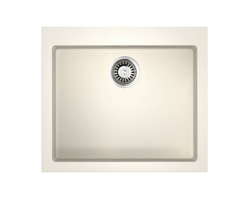 Omoikiri Bosen 57-WH Кухонная мойка Tetogranit 57x50 см, цвет: белый 4993148