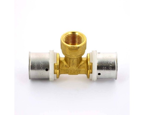 Тройник пресс-В UNI-FITT 26х1/2"х26 Тройник пресс-В UNI-FITT 26х1/2"х26