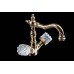 Boheme Crystal Смеситель для раковины высокий, цвет: золото глянцевое 292-CRST