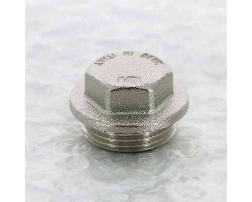 Заглушка Н никелированная UNI-FITT 3/4" Заглушка Н никелированная UNI-FITT 3/4"