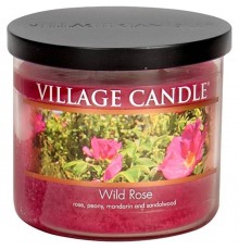 Декоративные свечи Village Candle Дикая роза (396 грамм)