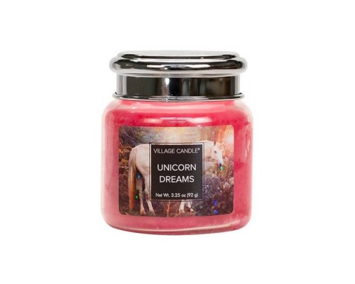 Декоративная свеча Village Candle Мечты единорога (92 грамма)
