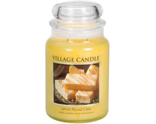 Декоративная свеча Village Candle Лимонный Пирог (602 грамма)