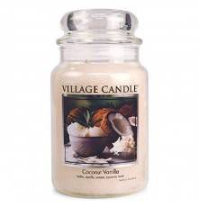 Декоративная свеча Village Candle Кокос и Ваниль (602 грамма)