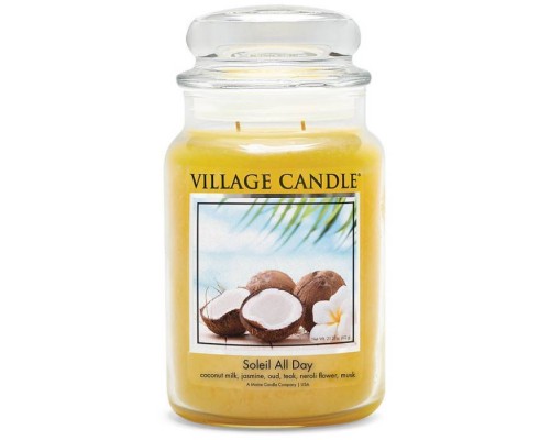 Декоративная свеча Village Candle Солнечный день (602 грамма)