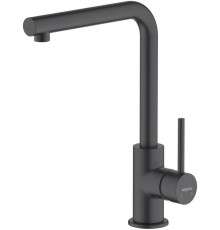AQ1380MB ЕВРОПА смеситель для кухни, матовый черный AQ1380MB