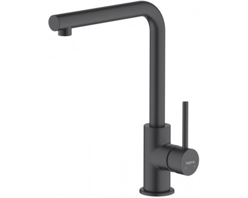 AQ1380MB ЕВРОПА смеситель для кухни, матовый черный AQ1380MB