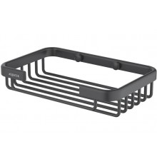 AQ4946MB мыльница решетка, матовый черный AQ4946MB